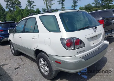 2001 Lexus Rx 300 z USA, uszkodzony, nr VIN JTJGF10U710088257